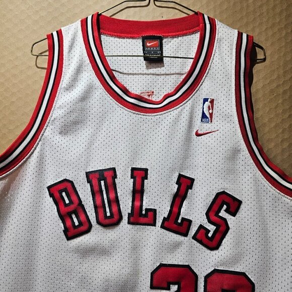 Michael Jordan #23 1984 Nike Team Sports Flight 8403 Chicago  Bulls NBA Jersey L - Picture 7 of 12